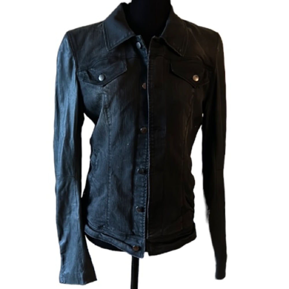 Le Chateau Black Jean Jacket